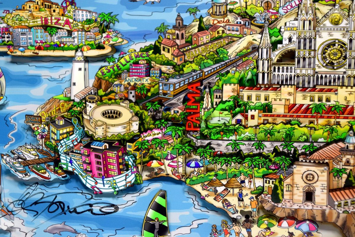 Detail der neuen Mallorca-Edition.