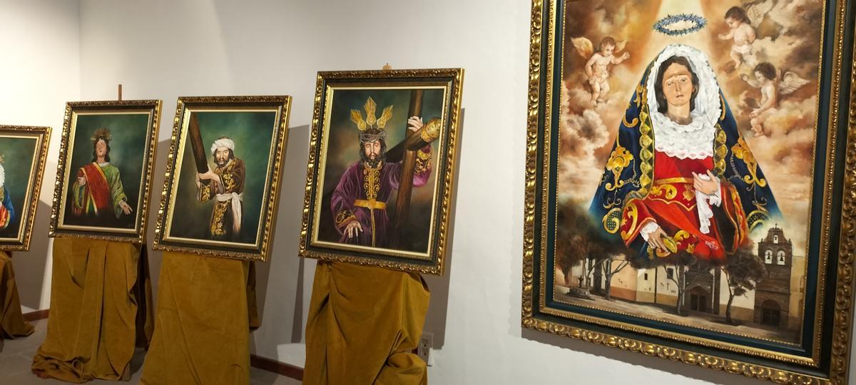 Exposición de Arte Sacro en la Casa de la Iglesia.