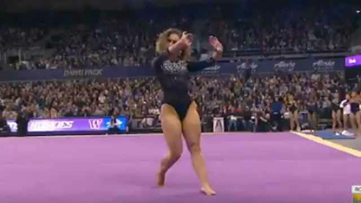 Otro diez para Katelyn Ohashi tras esta estelar actuación