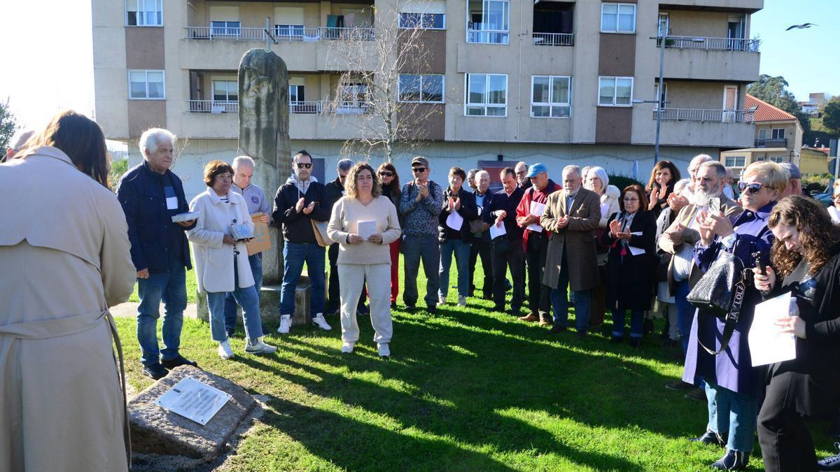 Un evento anterior por la memoria histórica en Moaña.