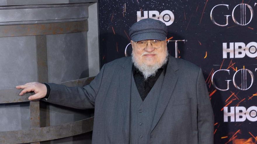 La llamativa imagen de George R.R. Martin en el inicio de &#039;Juego de tronos&#039;