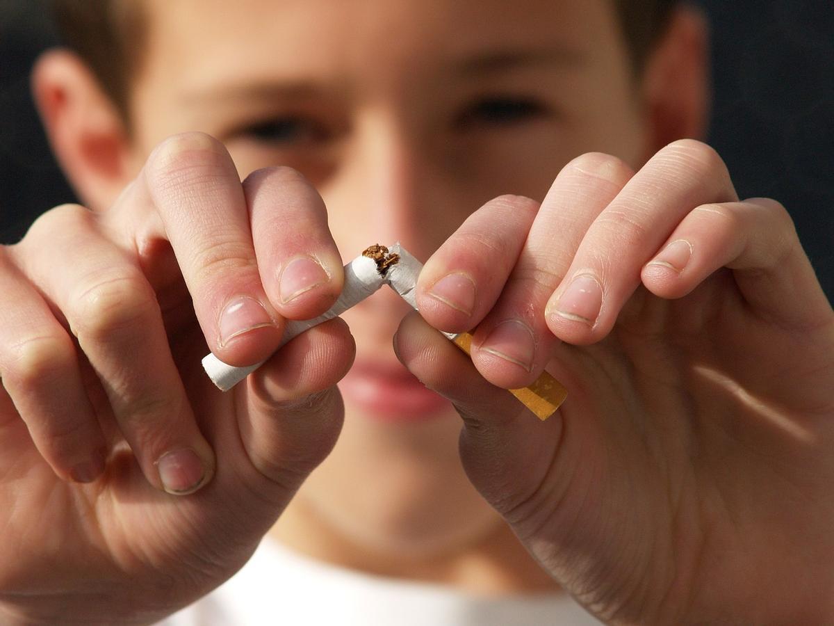 Nunca es tarde para dejar de fumar y decir adios al tabaco.