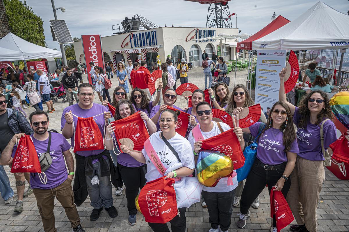 Fiesta solidaria de El Periódico en favor de Fundesplai en el Tibidabo