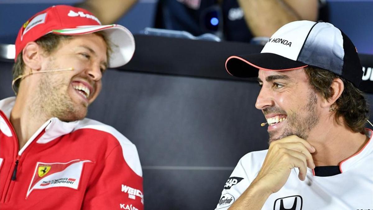 Sebastian Vettel y Fernando Alonso en el Top 10 de pilotos mejor pagados