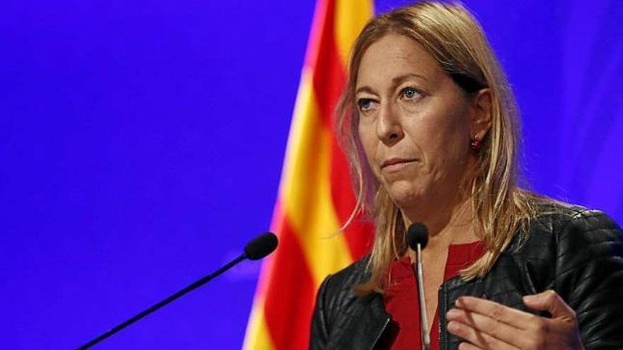 La vicepresidenta catalana, Neus Munté