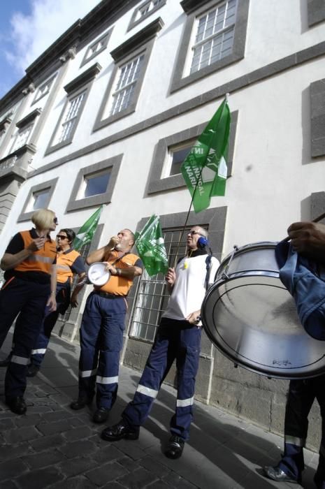 CONCENTRACION MANIFESTACION TRABAJADORES ZONAS ...