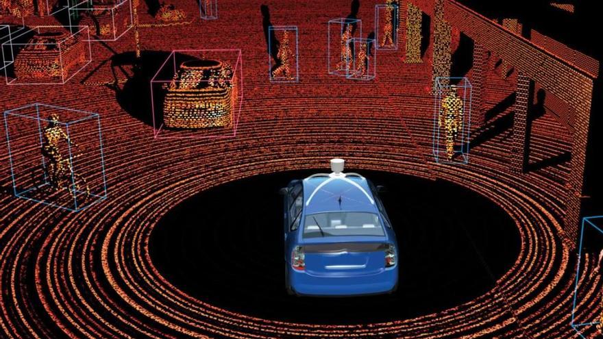 Así funciona el sistema LIDAR