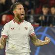 Sergio Ramos pone con ventaja al Sevilla al descanso (1-0)