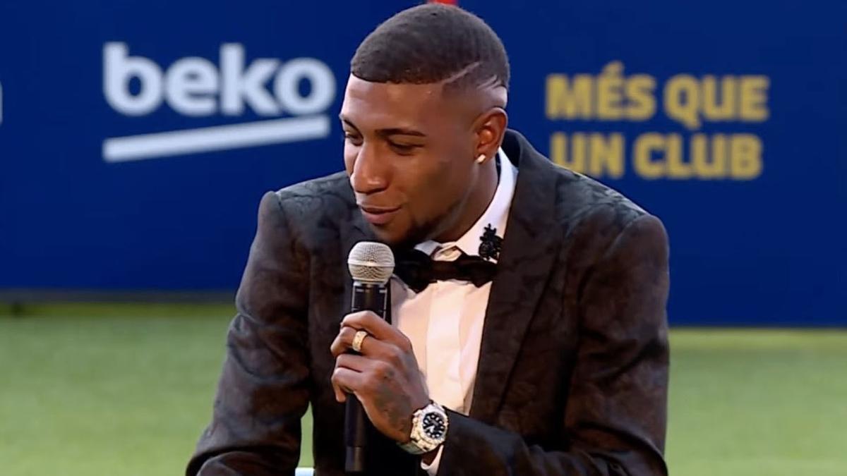 Emerson: "Es un placer estar en el Barça. Es un sueño y trabajé mucho para estar aquí"