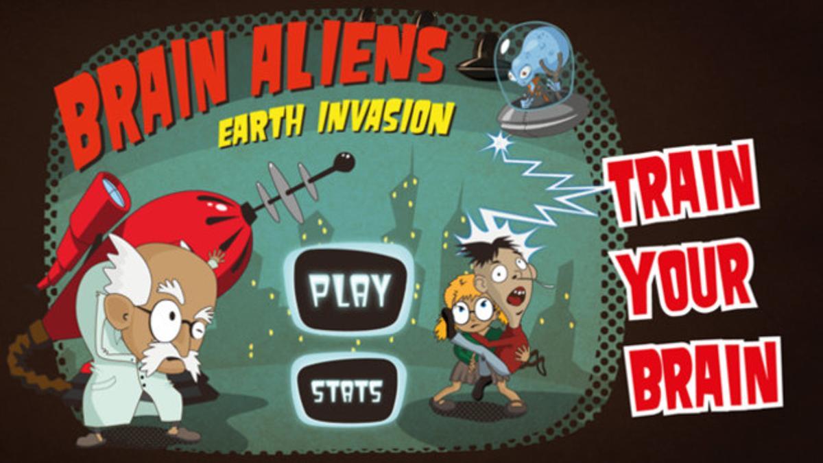 Captura del juego Brain Aliens: Earth Invasion.