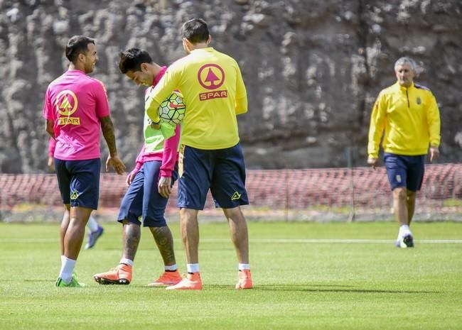 Entrenamiento de la UD Las Palmas