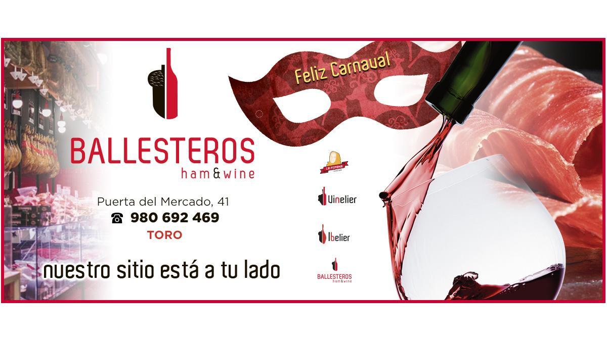 BALLESTEROS HAM &amp; WINE