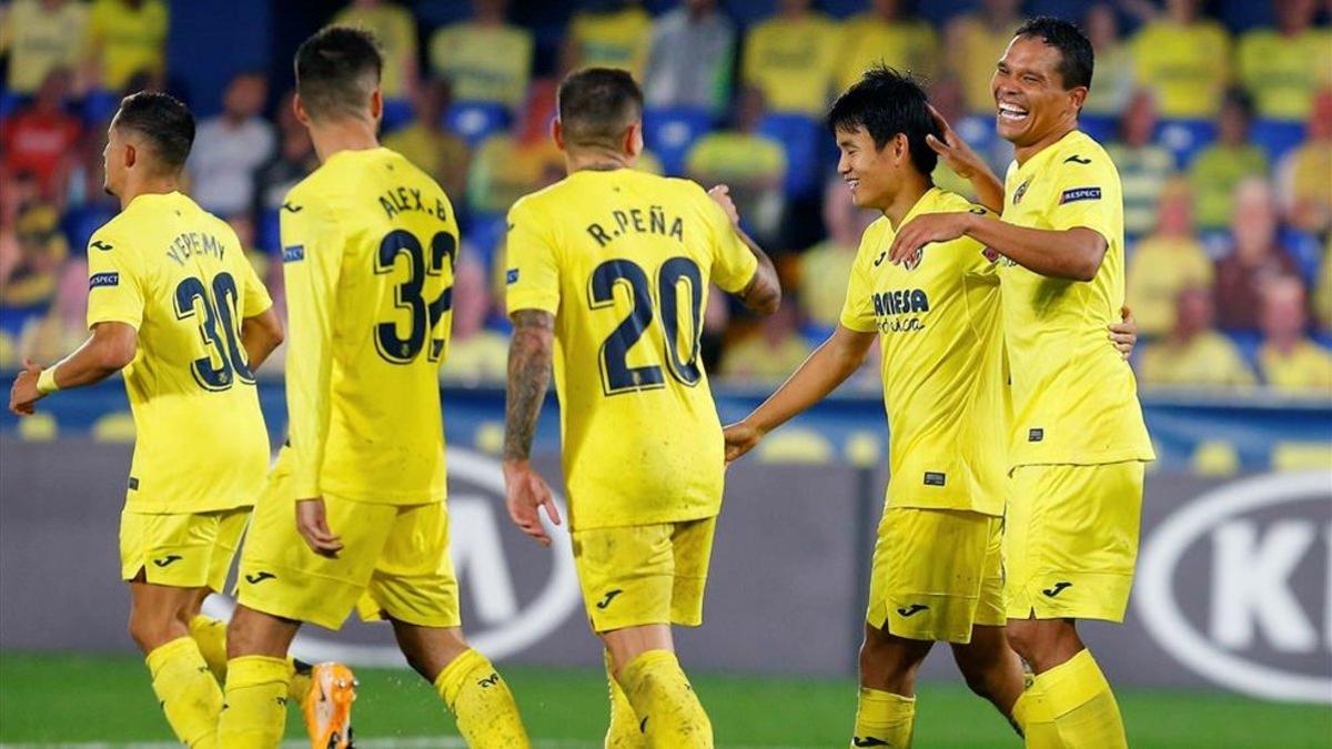 El Villarreal goleó al Maccabi en la Europa League.