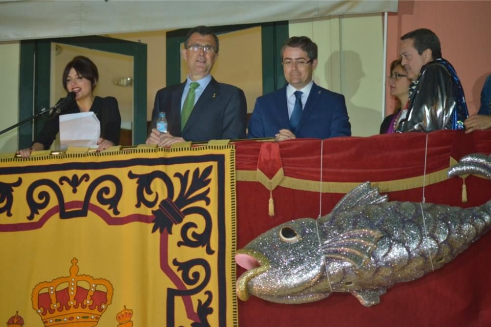 Velatorio y lectura del Testamento de la Sardina