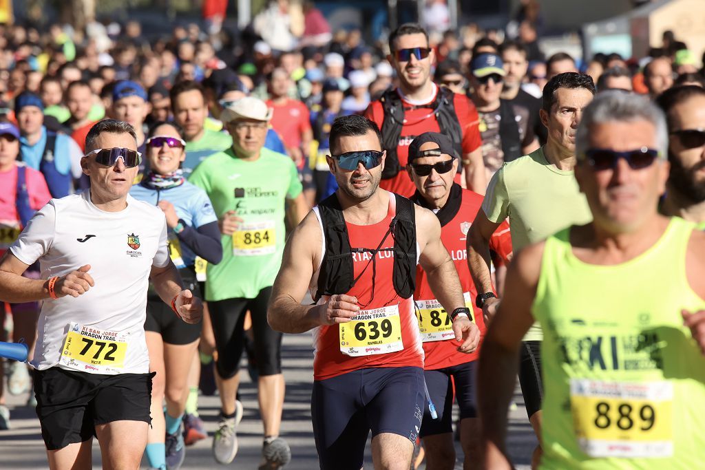 Las imágenes de la San Jorge Dragon Trail en La Alcayna