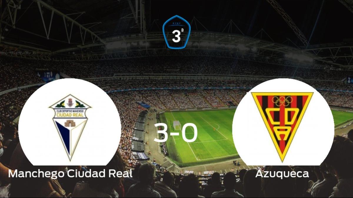 El Ciudad Real se lleva la victoria tras golear 3-0 al Azuqueca