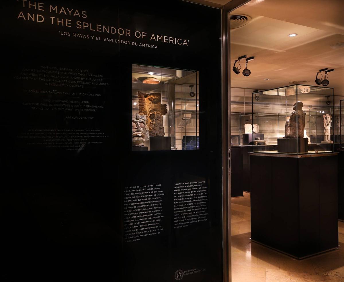 Arte Maya en el Claris Hotel &amp; Spa GL.