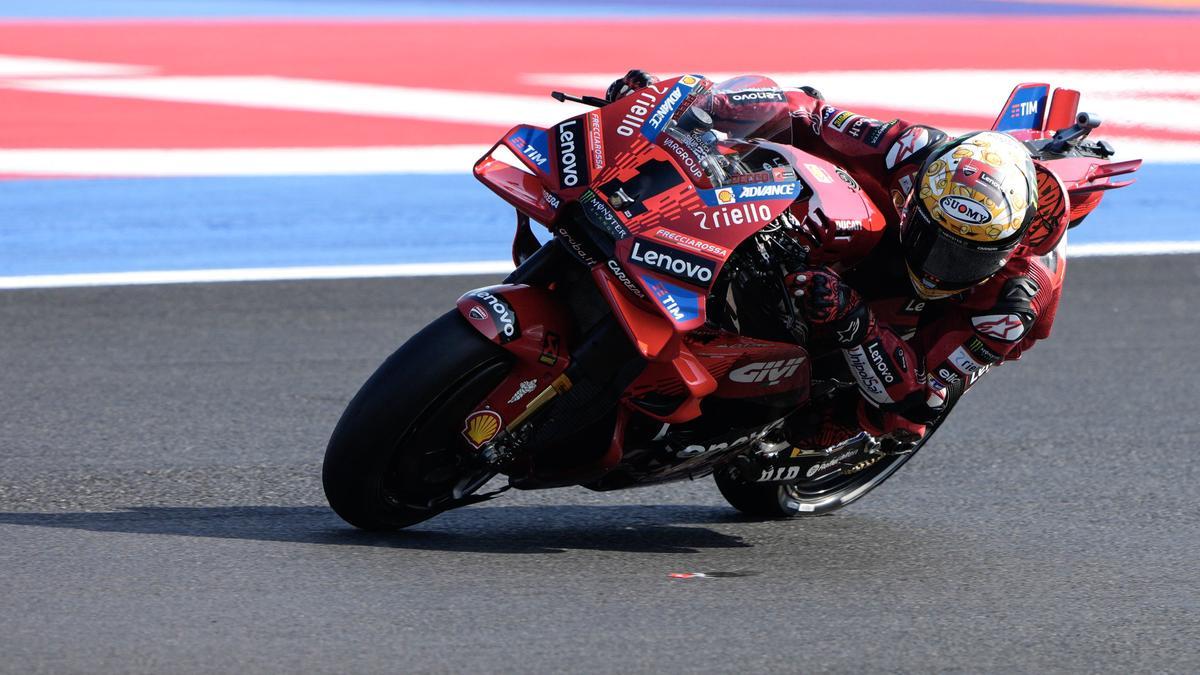 'Pecco' Bagnaia en el GP de Emilia Romaña en Misano Adriatico