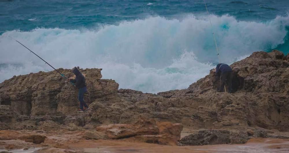 En Formenetra el viento, las olas y la lluvia han dibujado un paisaje muy especial