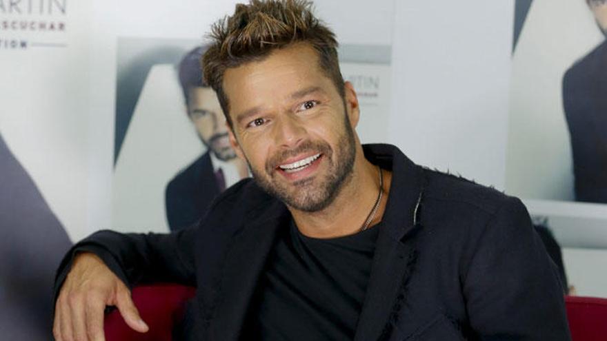 El cantante Ricky Martin