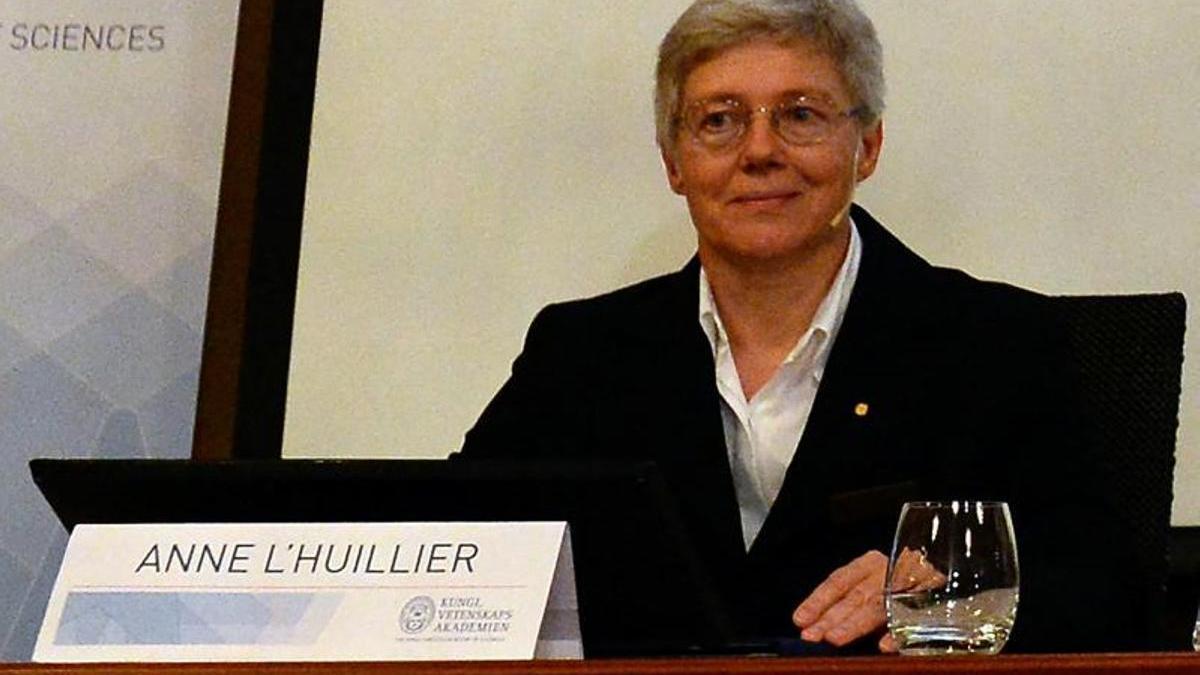 La investigadora Anne LHuillier, en una imagen de archivo.