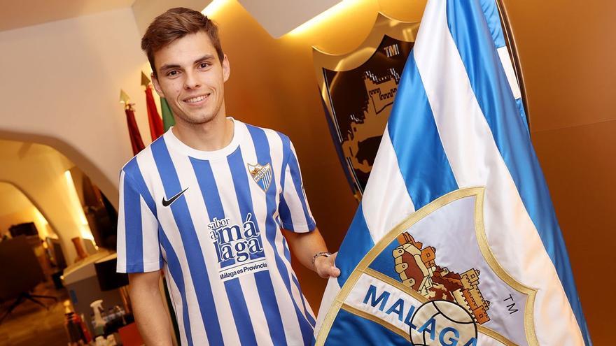 Objetivo cumplido: Aleix Febas, nuevo jugador del Málaga CF