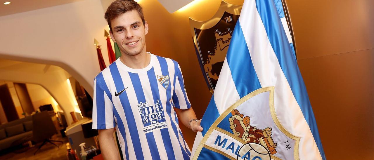 Aleix Febas, nuevo jugador del Málaga CF.