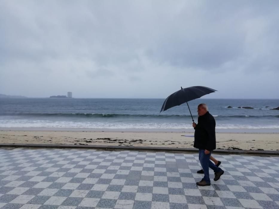 Temporal en Galicia | Beatriz sopla a más 120 km/h