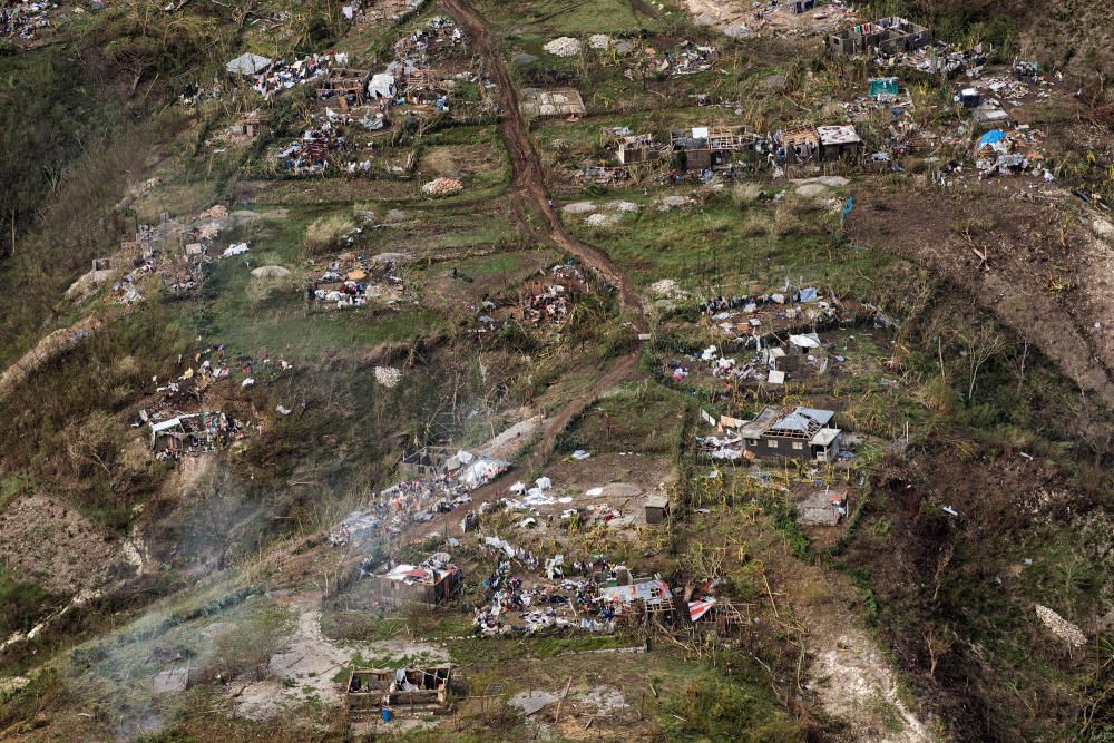 L'huracà Matthew passa per Haití