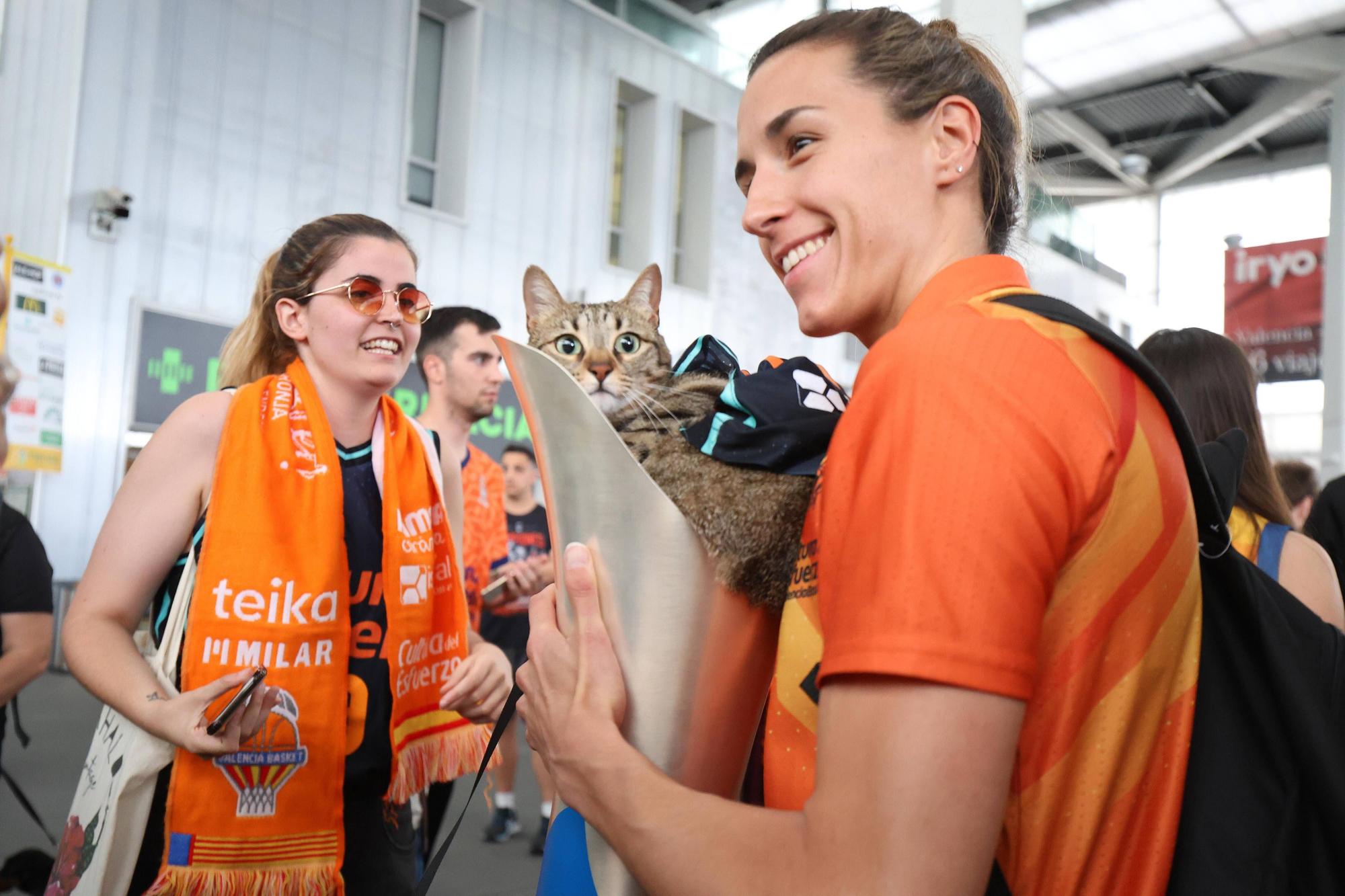 Así fue la llegada del Valencia Basket