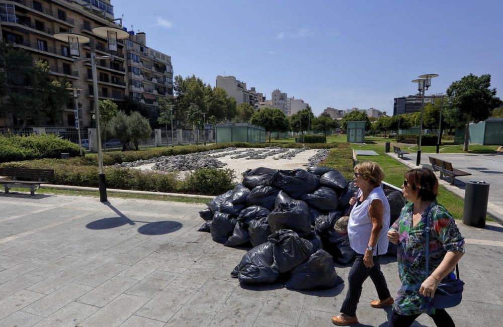 Richard Long, entre la basura y el olvido