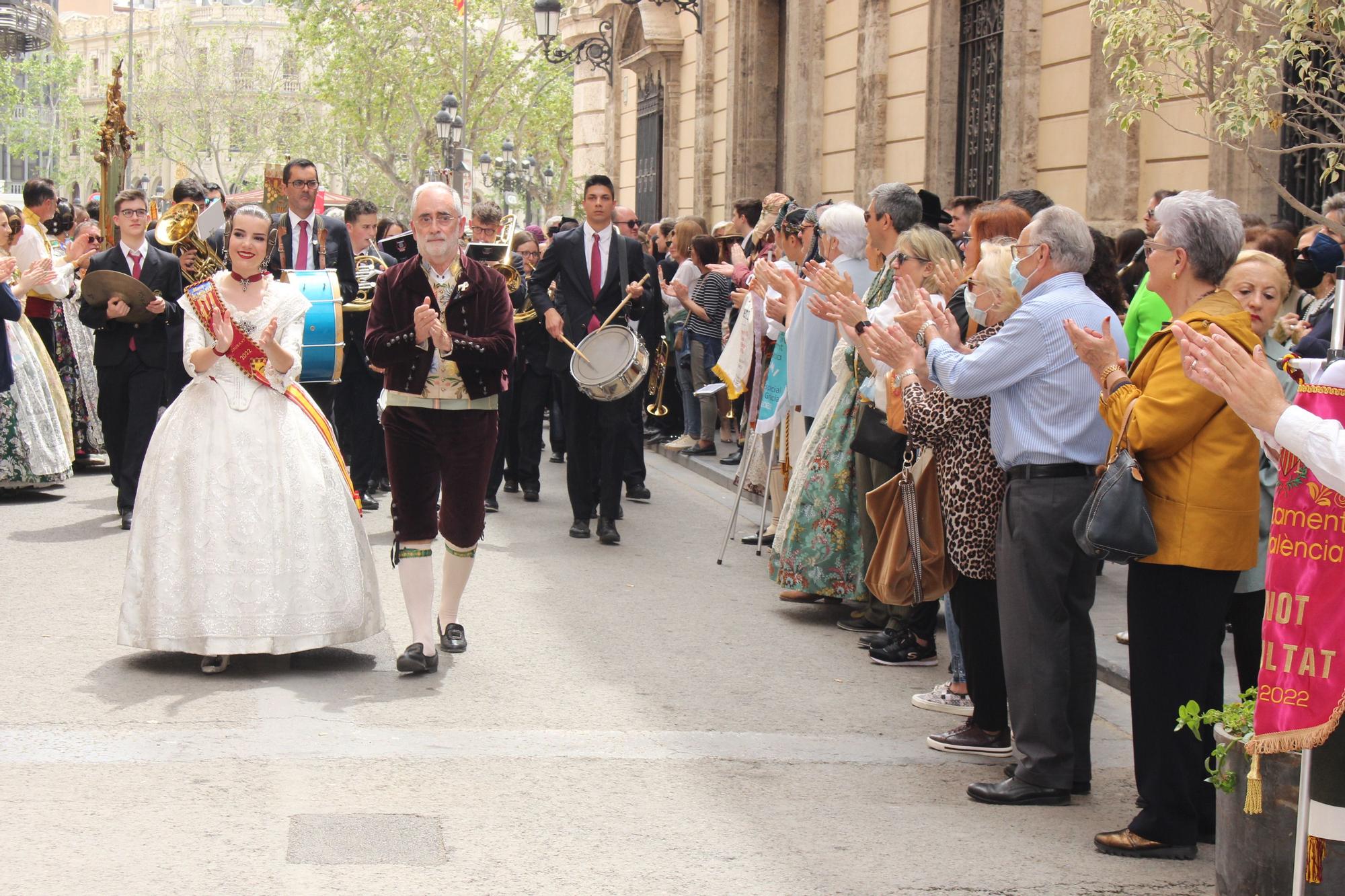 Las Fallas homenajean a Algarra en la entrega de premios