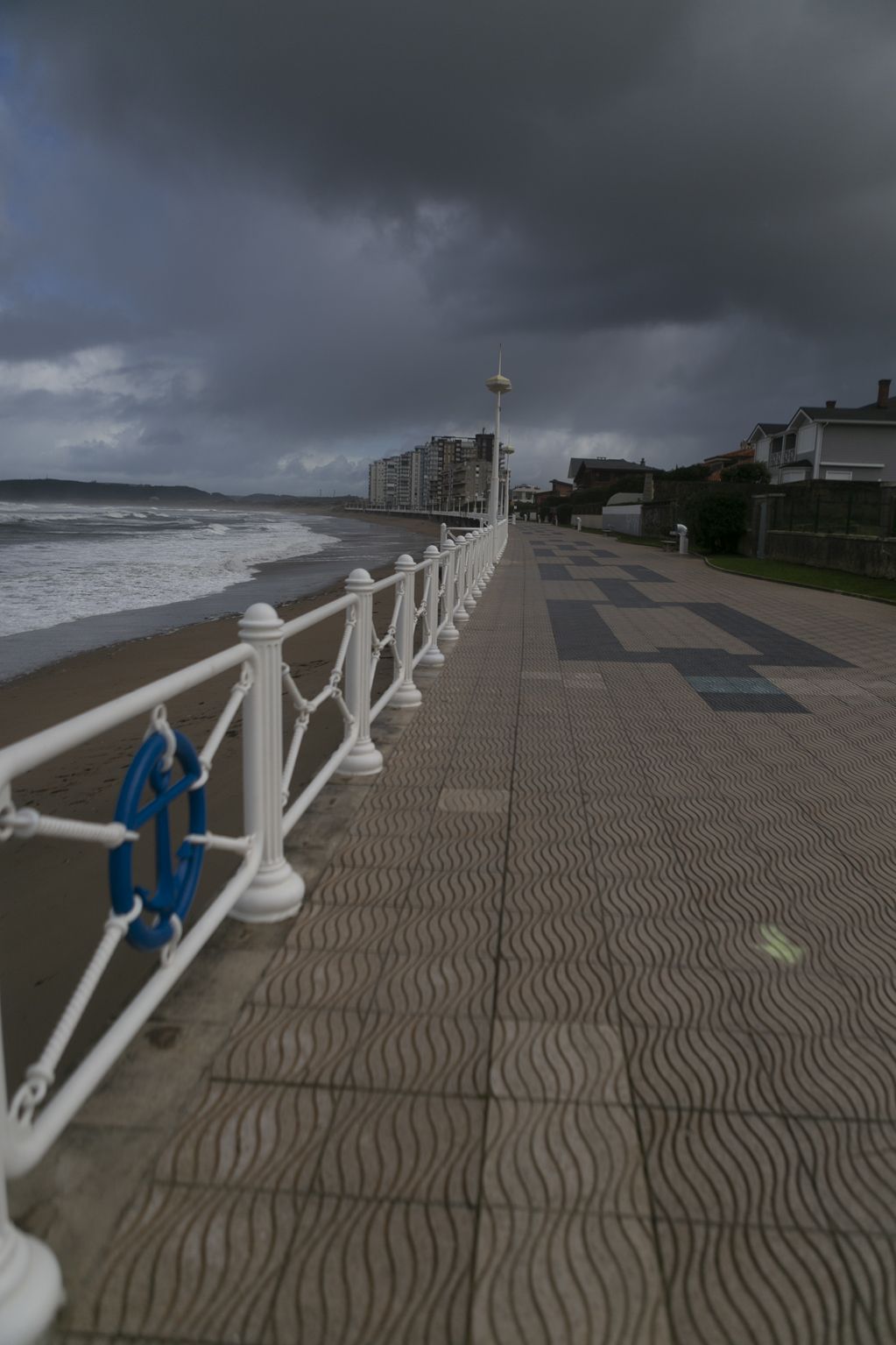 Temporal en la comarca de Avilés