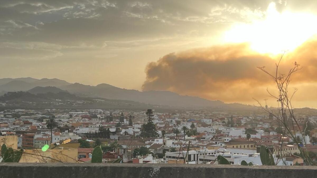 Nuevas reactivaciones del incendio de Tenerife.