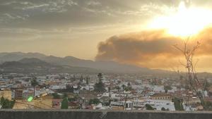 Nuevas reactivaciones del incendio de Tenerife.