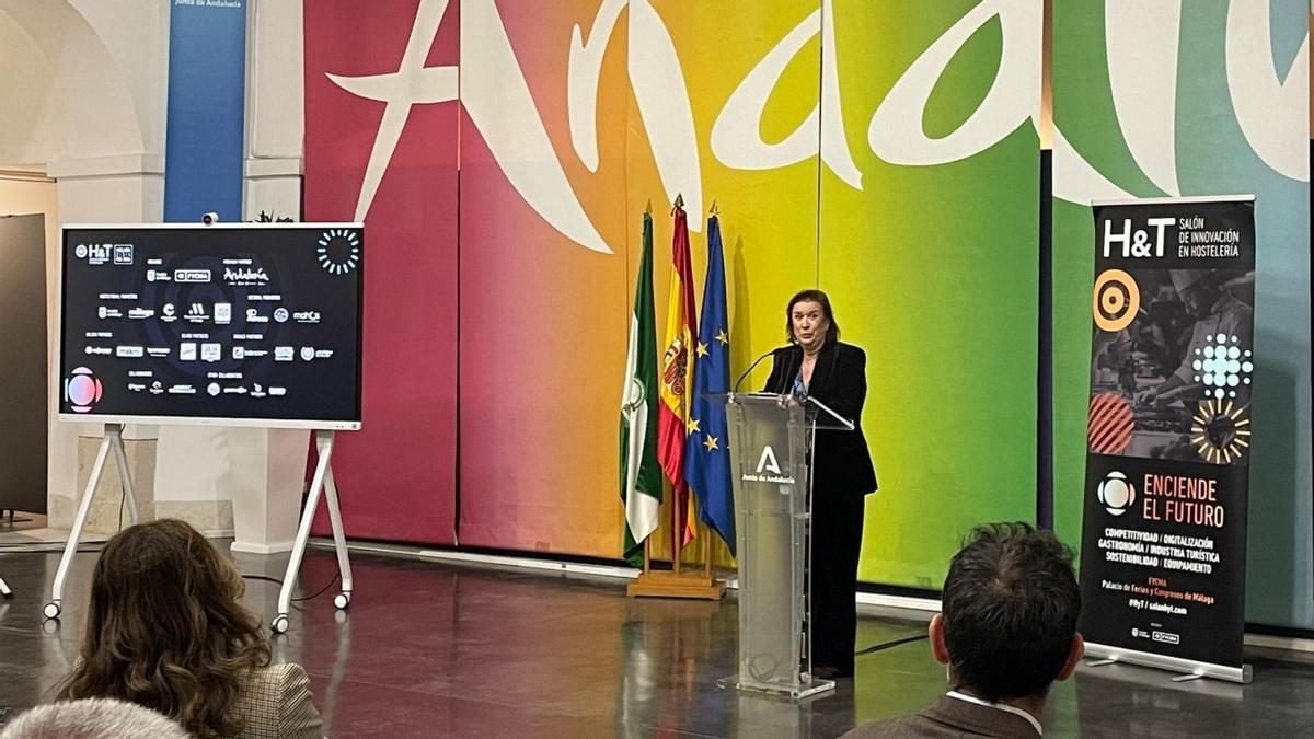 La secretaria general para el Turismo de la Junta de Andalucía, Yolanda de Aguilar