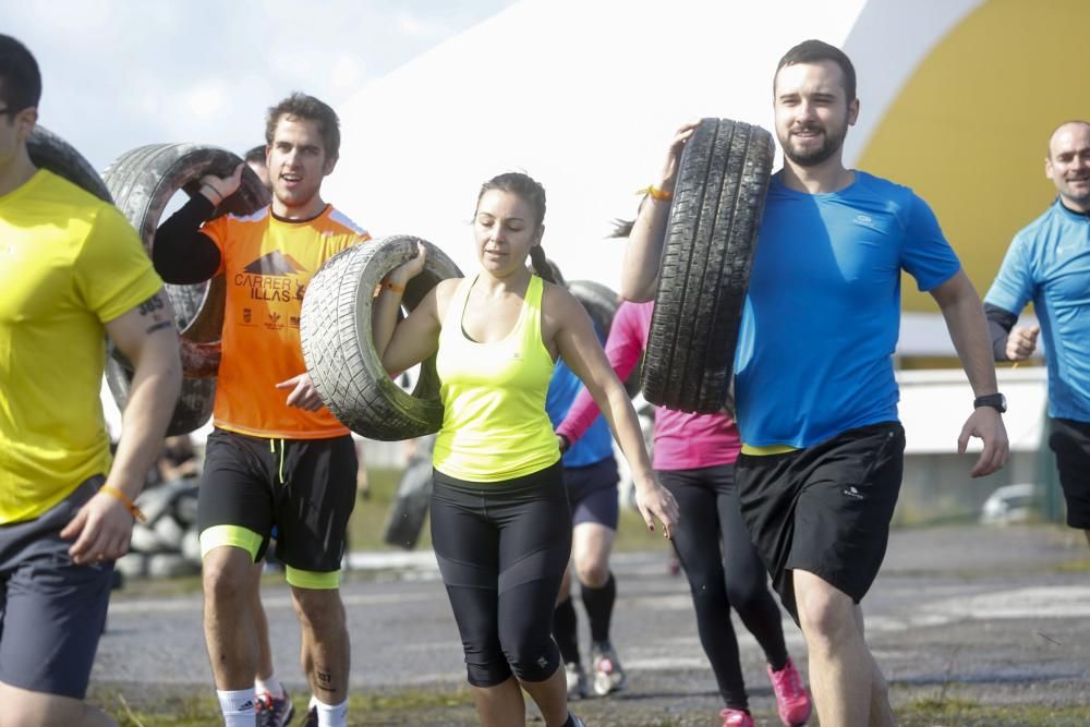 Carrera de obstáculos en el entorno del Niemeyer