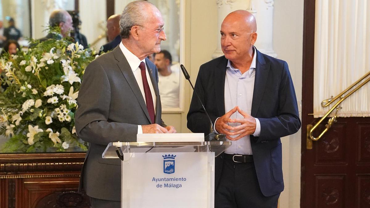 De la Torre, junto a López Nieto