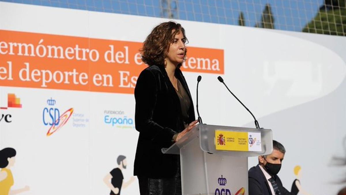 Irene Lozano, presidenta del CSD