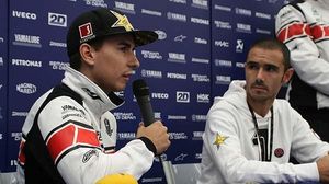 El pilot Jorge Lorenzo assegura que encara no està preparat per pujar a una moto.