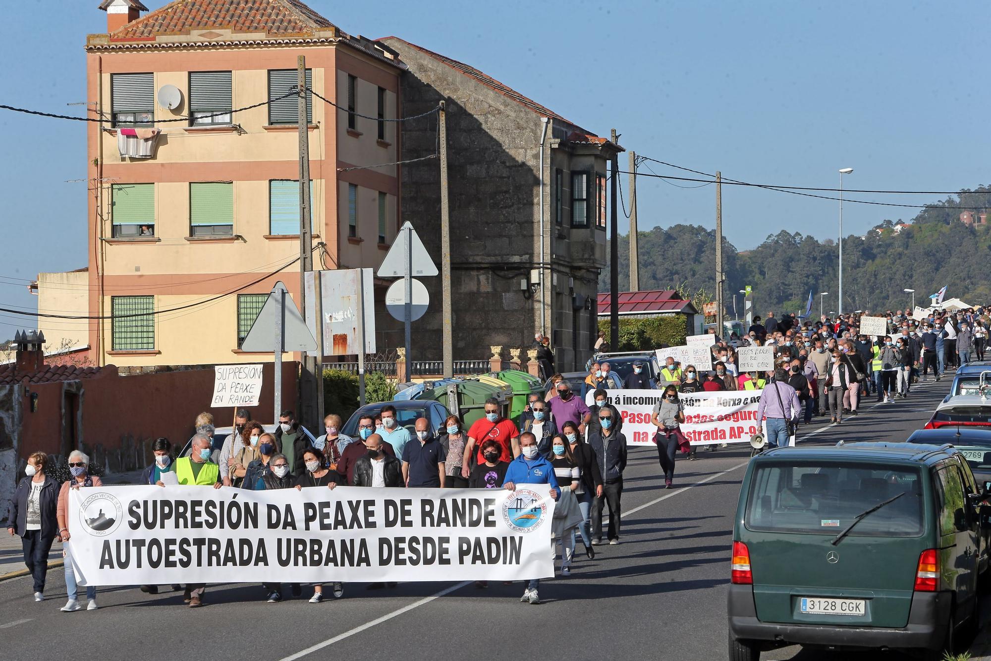 Clamor vecinal contra el peaje entre Vigo y Redondela