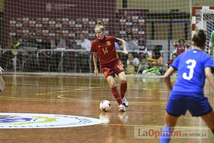 Fútbol sala femenino en Archena: España - Italia