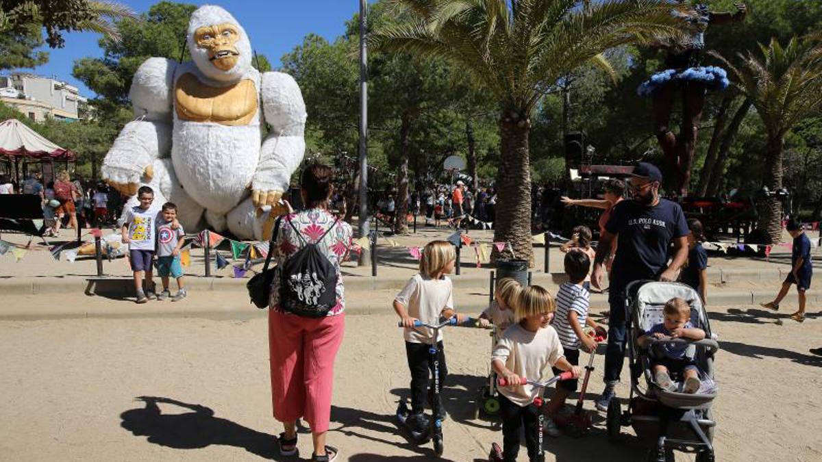 Último dia de Mercè en el Parc Joan Miró