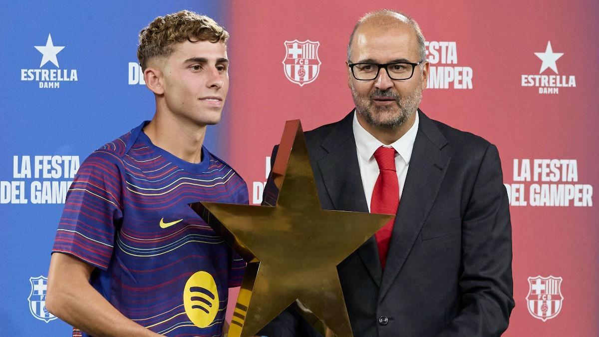 Fermín fue el MVP del Gamper