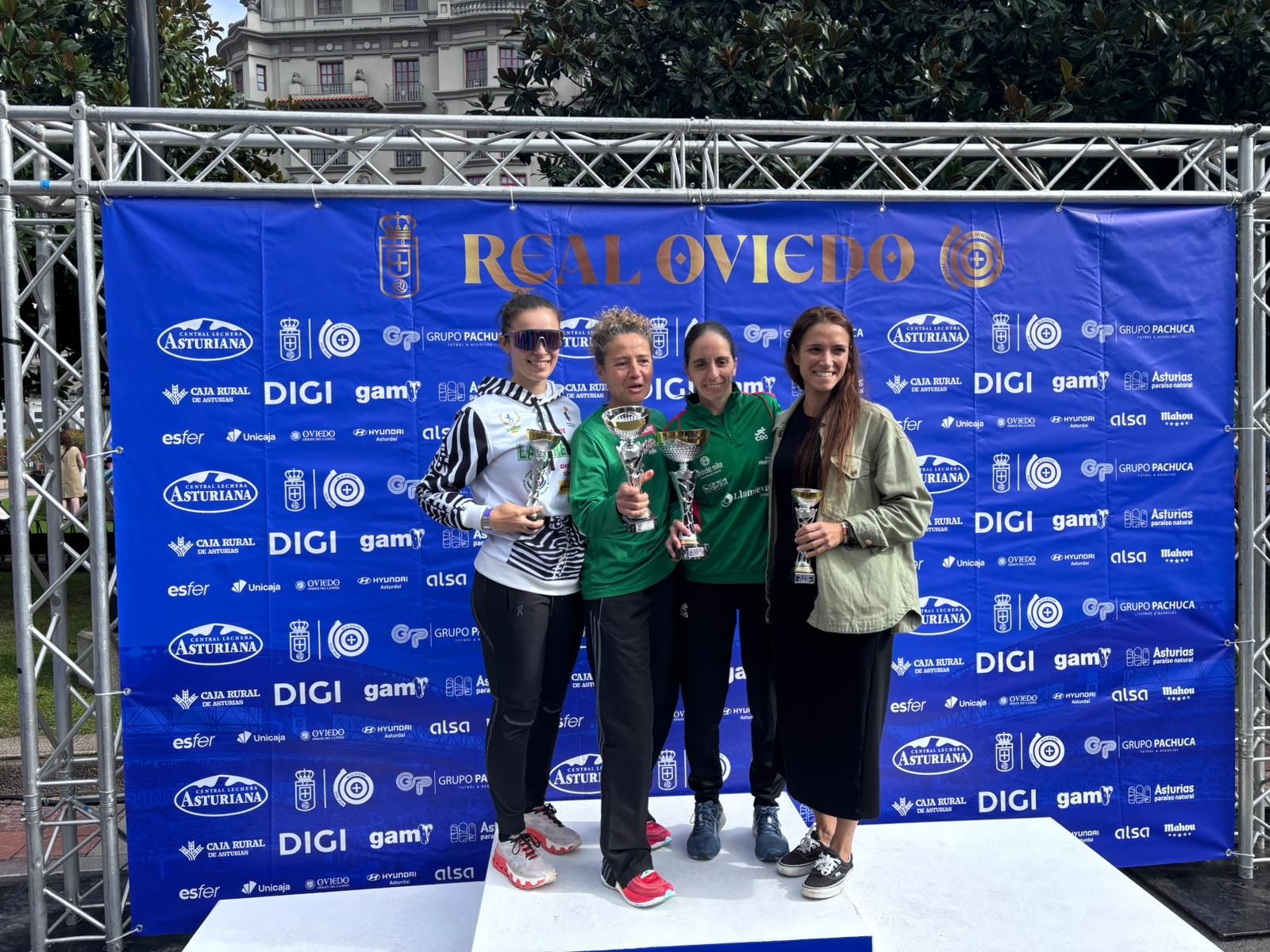 EN IMÁGENES: Así ha sido la carrera por el centenario del Real Oviedo