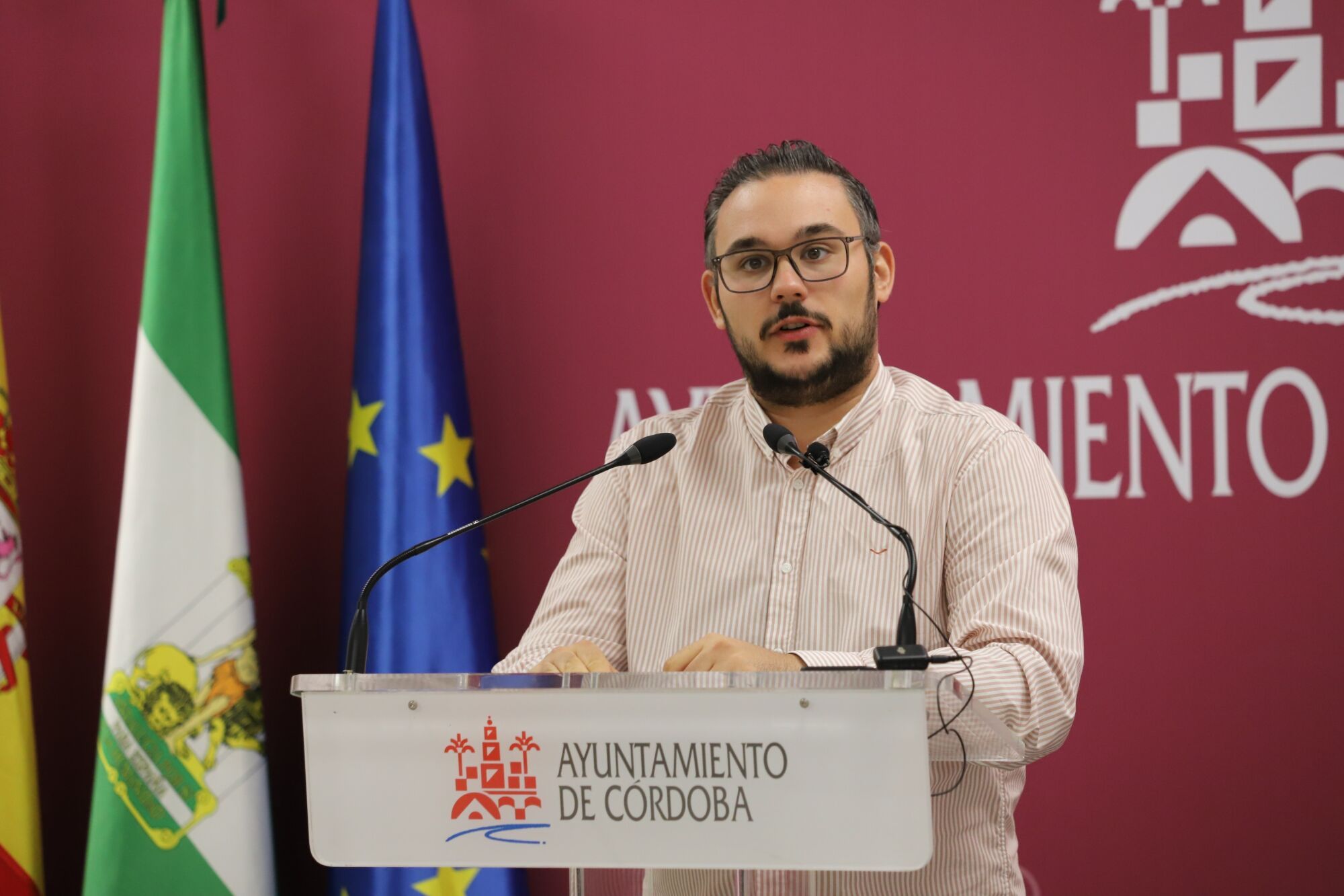 El concejal de Hacemos Córdoba Iván Fernández, en una imagen de archivo.