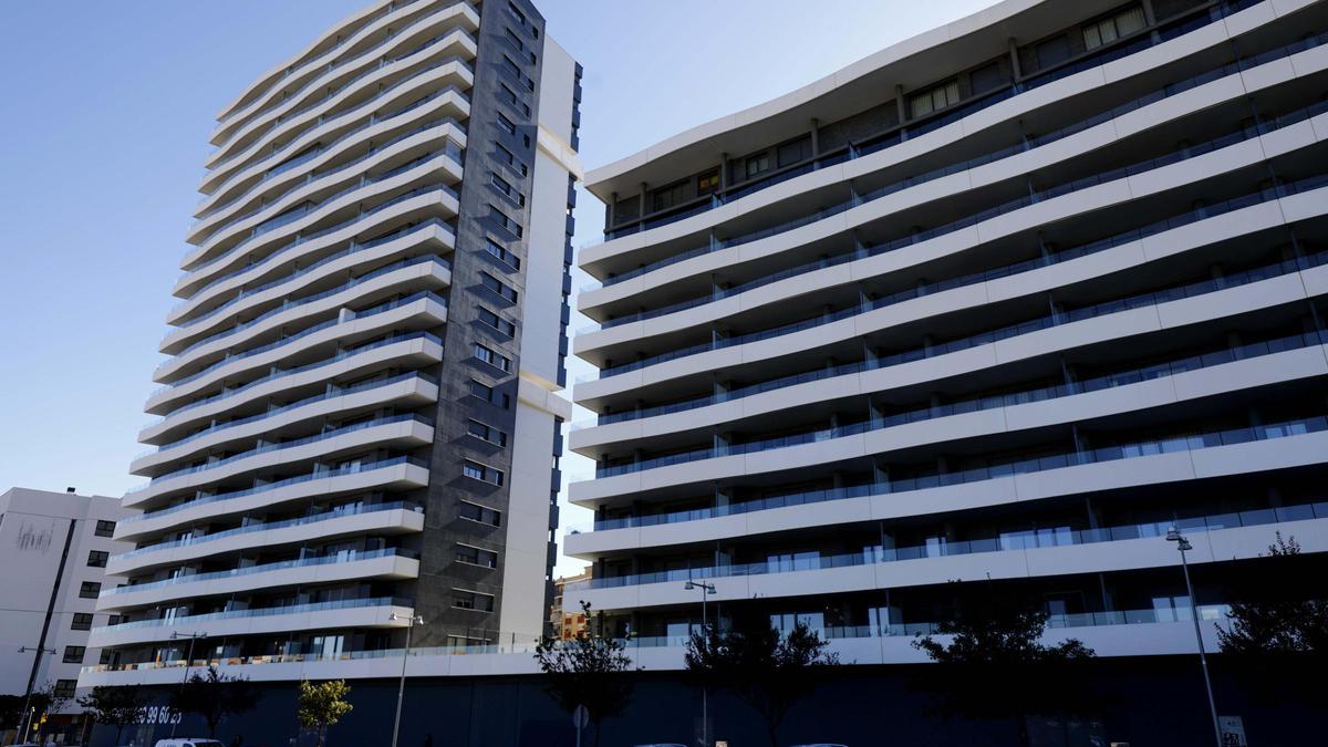 Promoción de viviendas nuevas en la avenida Ciudad de Soria