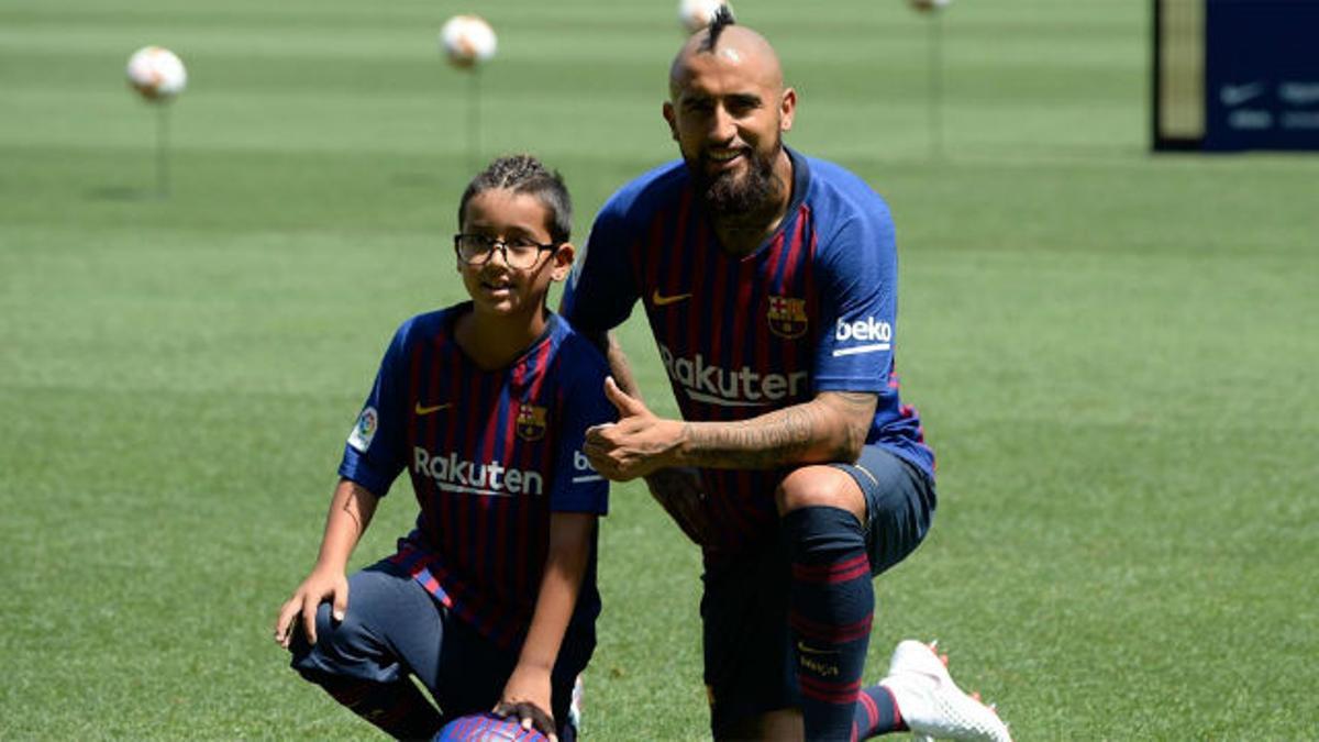 La emotiva relación entre el hijo de Arturo Vidal y su fichaje por el FC Barcelona
