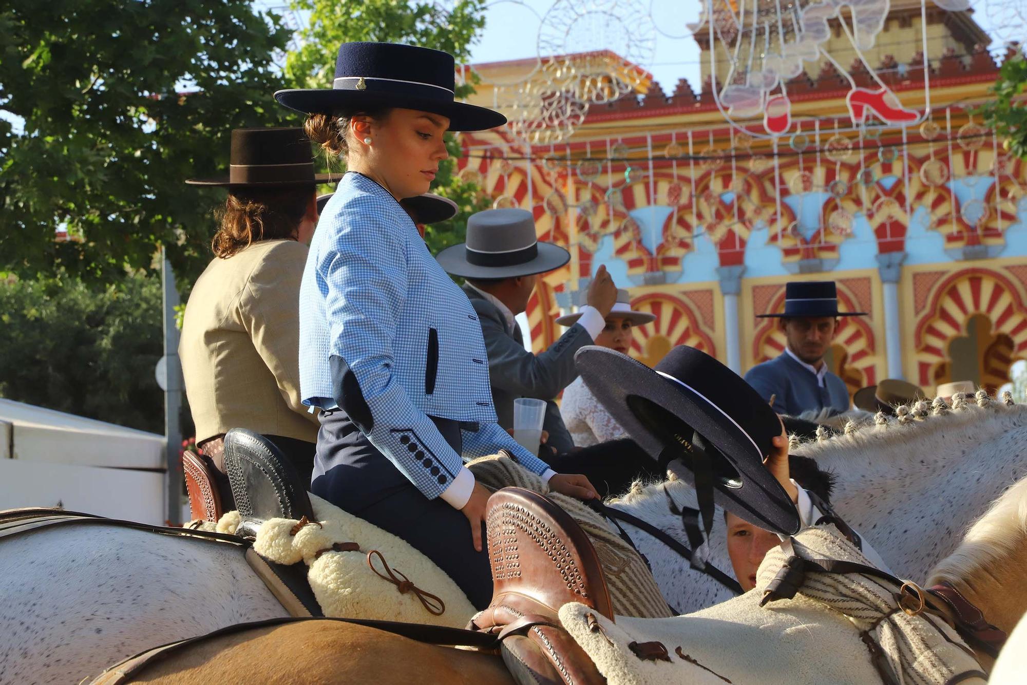 Un paseo de caballos muy exigente