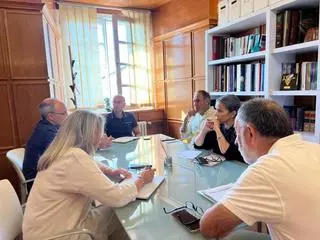 Reunión dos socialistas coa asociación veciñal Fonseca para abordar os novos retos da zona vella